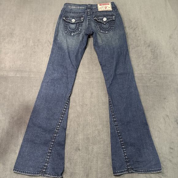 VTG True Religion JOEY SUPER T Big Stitch jeans Size 25 - Picture 9 of 9